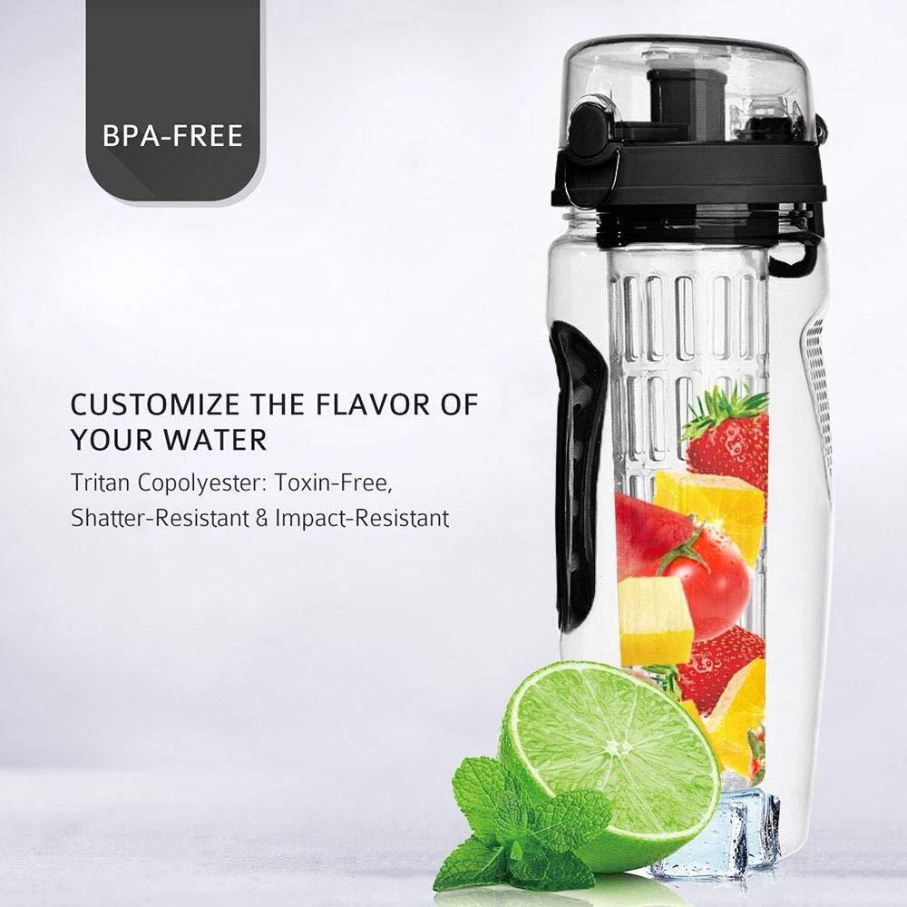 1000ml BPA-Free Sport Fruit Infuser Water Bottle